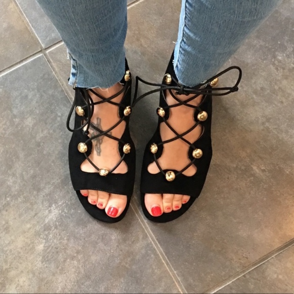 New rebecca minkoff Leather gladiator sandal